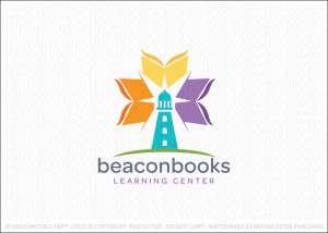 Beacon Lighthouse Books Logo For Sale