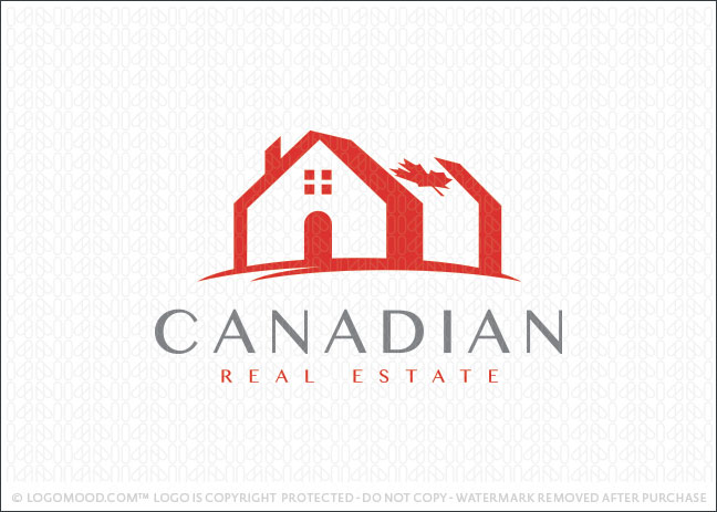 Canadian Real Estate Logo For Sale