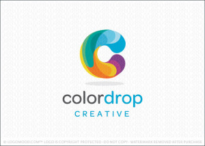 Color Drop Creative Logo For Sale