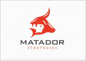 Matador Strategies Logo For Sale