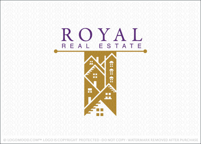 Royal Real Estate Logo For Sale