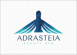 Adrasteia Beauty Spa Logo For Sale