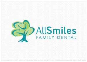 All Smiles Tree Logo For Sale