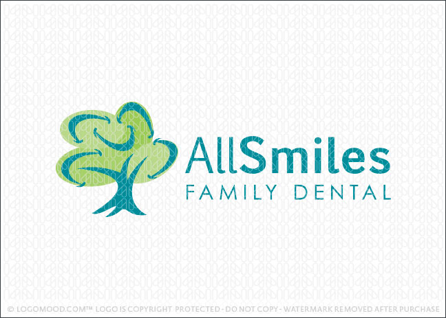 All Smiles Tree Logo For Sale