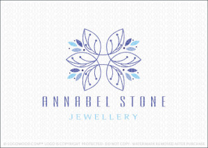 Annabel Stone Flower Jewellery Logo For Sale