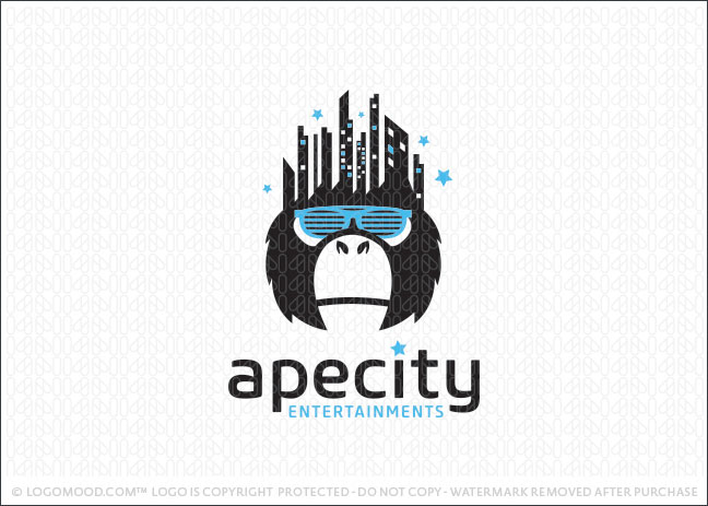 Ape City Entertainments Logo For Sale