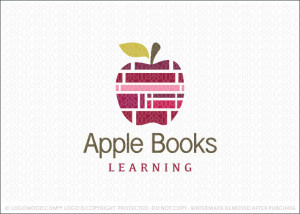 Apple Books Learning Logo For Sale