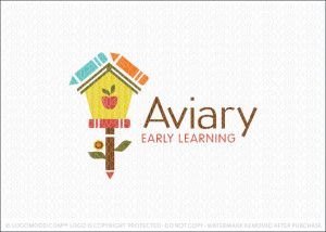 Aviary Early Learning Logo For Sale