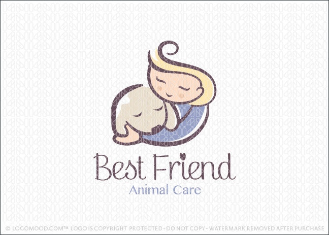 Best Friends Animal Care Logo For Sale