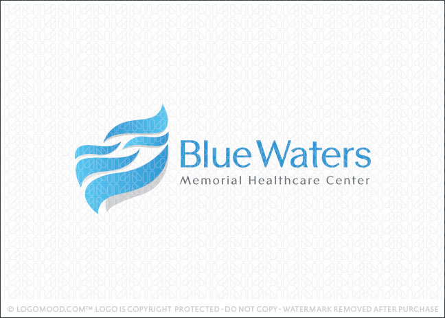 Blue Waters Logo For Sale
