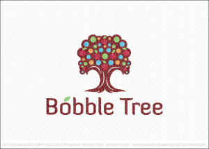 Bobble Fresh Fruit Tree Logo For Sale
