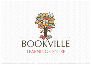 Book Ville Tree Learning Logo For Sale