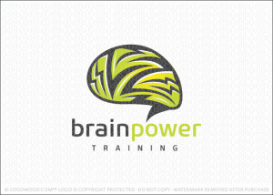 Brain Power Logo For Sale