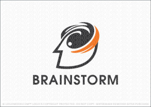 Brain Storm Logo For Sale