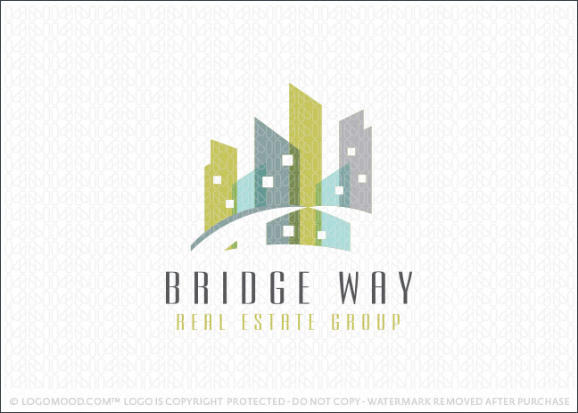 Bridge Way Real Estate Logo For Sale