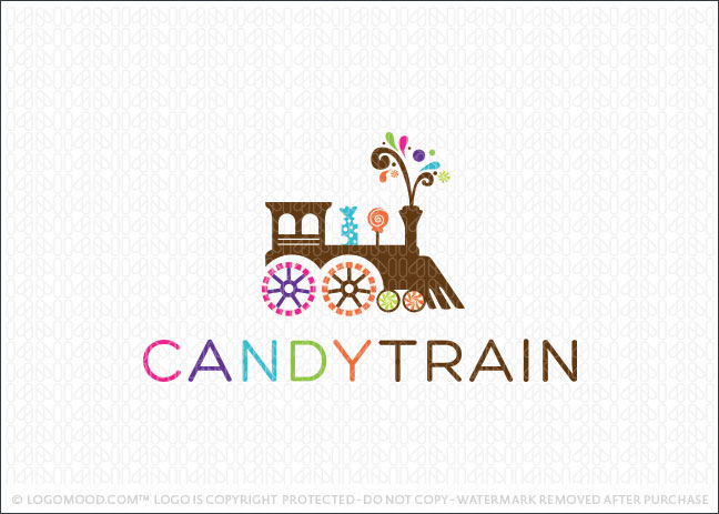 Candy Train Logo For Sale