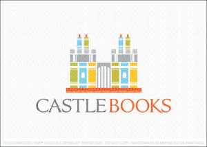 Castle Books Logo For Sale