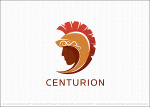 Centurion Roman Soldier Helmet Logo For Sale