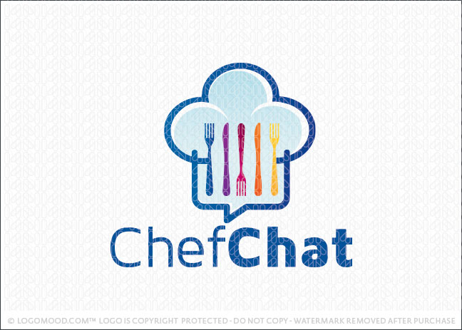 Chef Chat Logo For Sale
