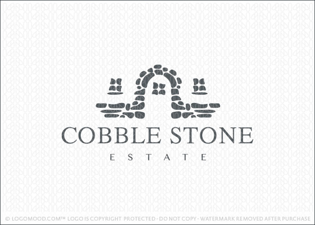 Cobble Stone Estates Logo For Sale
