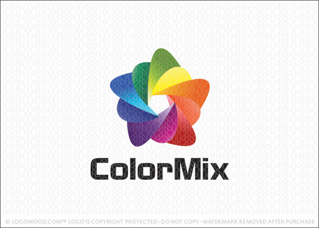 Color Mix Logo For Sale