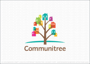 Community Tree Logo For Sale