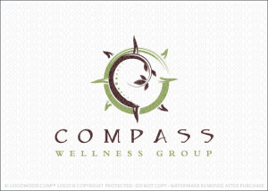 Compass Wellness Group Logo For Sale