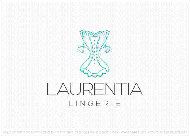 Corset Lingerie Logo For Sale