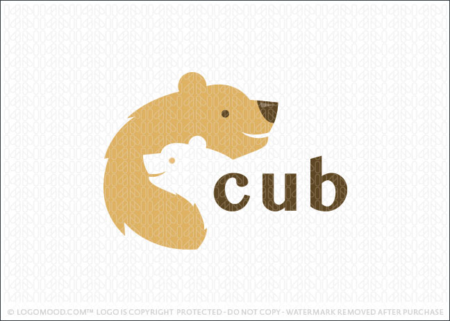 Cub Bear Logo For Sale