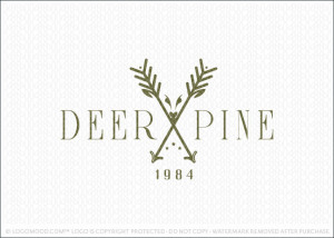 Deer Arrow Logo For Sale