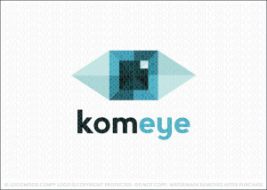 Digital Eye Logo For Sale