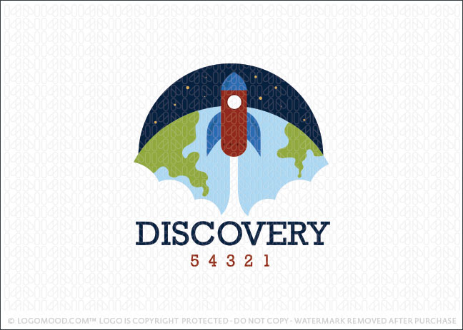 Discovery Rocket Logo For Sale