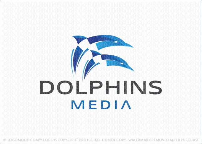 Dolphins Media Logo For Sale