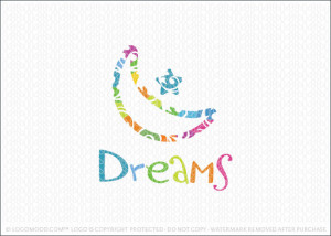 Dreams Moon & Star Logo For Sale