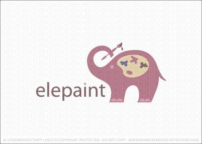 Elephant Paint Logo For Sale