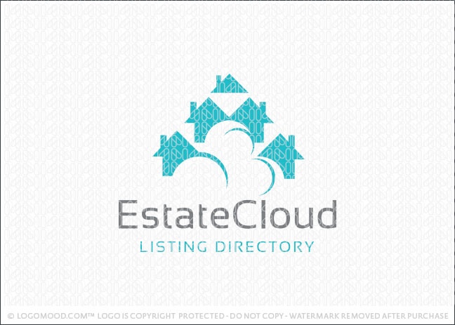 Estate Cloud Homes Logo For Sale