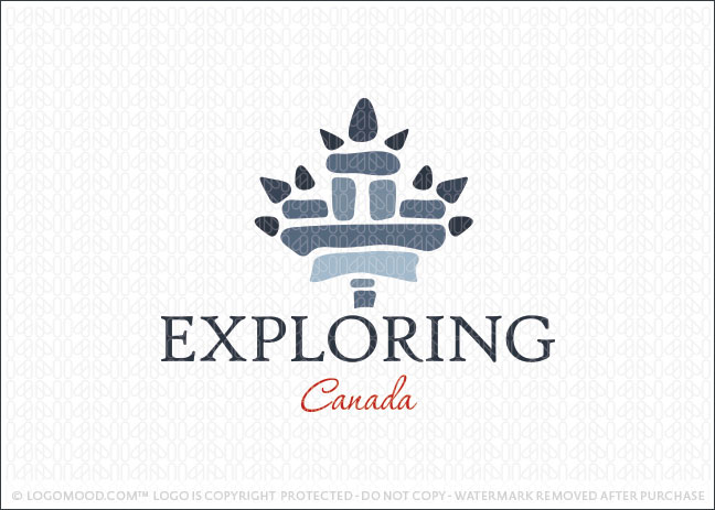 Exploring Canada Logo For Sale