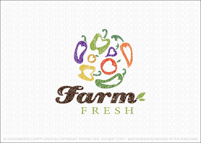 Farm Fresh Markets Logo For Sale