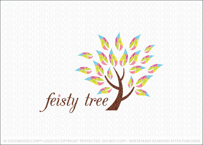 Feisty Tree Logo For Sale