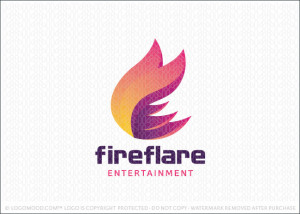 Fire Flare Entertainment Logo For Sale