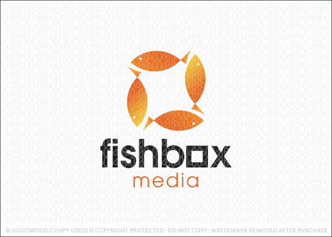 Fish Box Media Logo For Sale