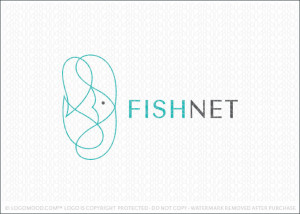 Fish Net Logo For Sale