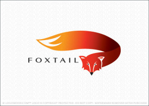 Fox Tail Logo For Sale