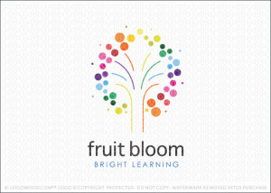 Fruit Bloom Logo For Sale