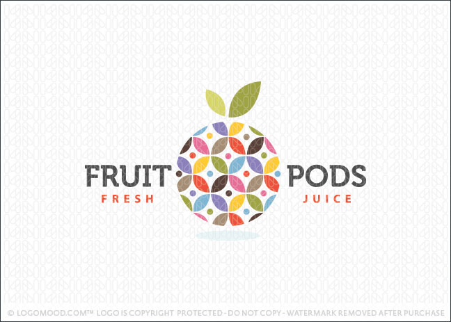 Fruit Pods Fresh Juice Logo