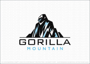 Gorilla Mountain Logo For Sale