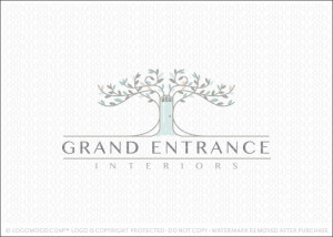 Grand Entrance Tree Logo For Sale