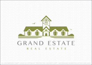Grand Estate Home Logo For Sale