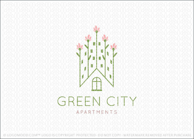 Green City Apartment Homes Logo For Sale