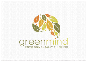 Green Mind Logo For Sale